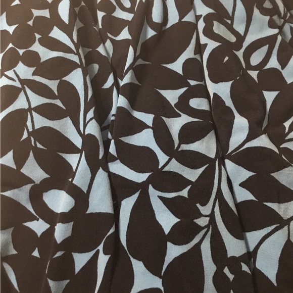 London Times Women’s Black And Blue Leaf Print Sleeveless Cropped Jumpsuit Sz 10 - Picture 3 of 6